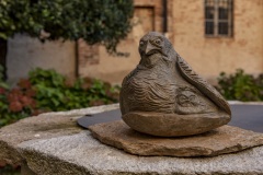 Le sculture di Cecilia a Graglia